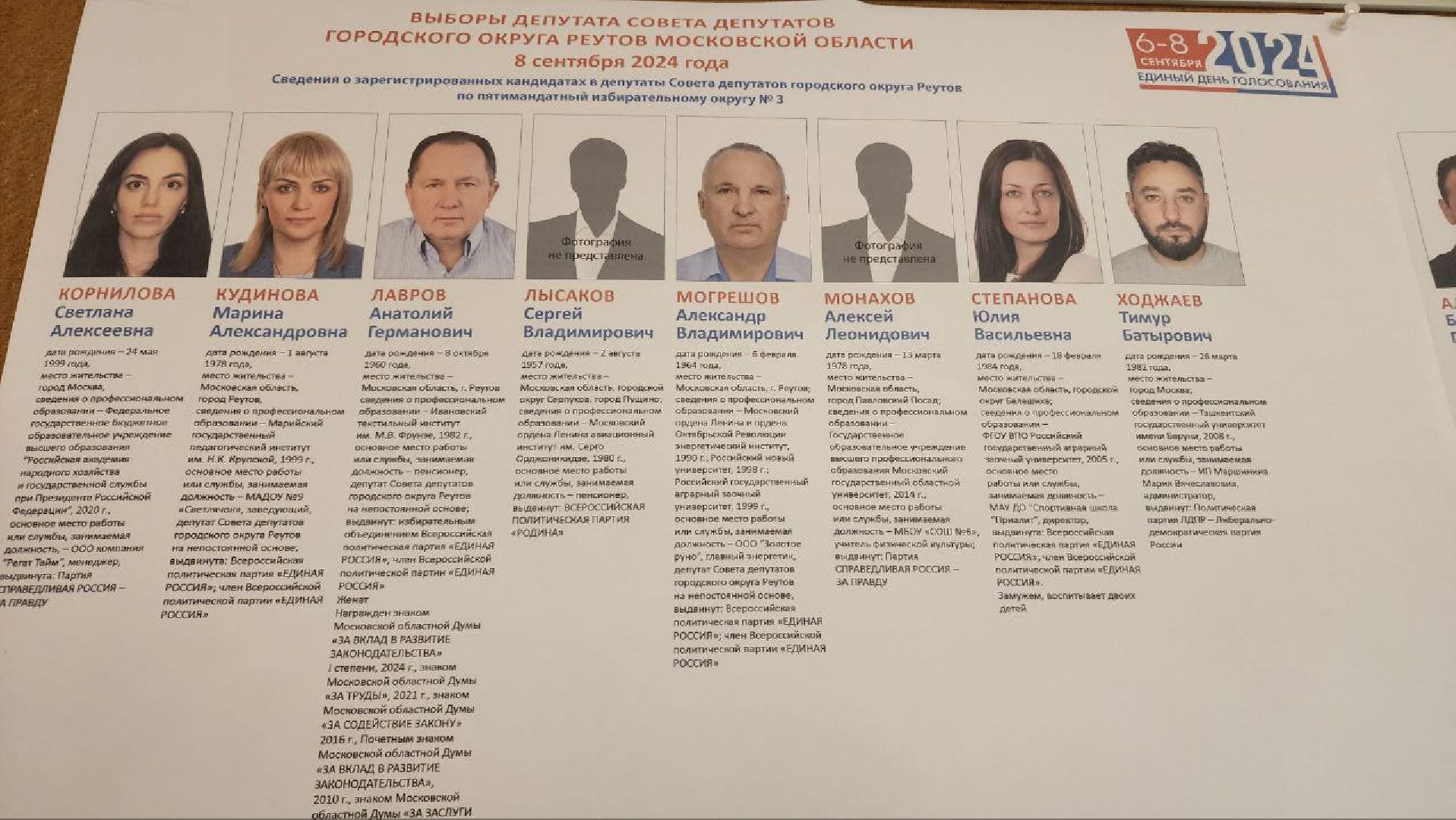 Реутов, выборы, голосование, депутаты, совет депутатов, самбо, Михаил Илинич,