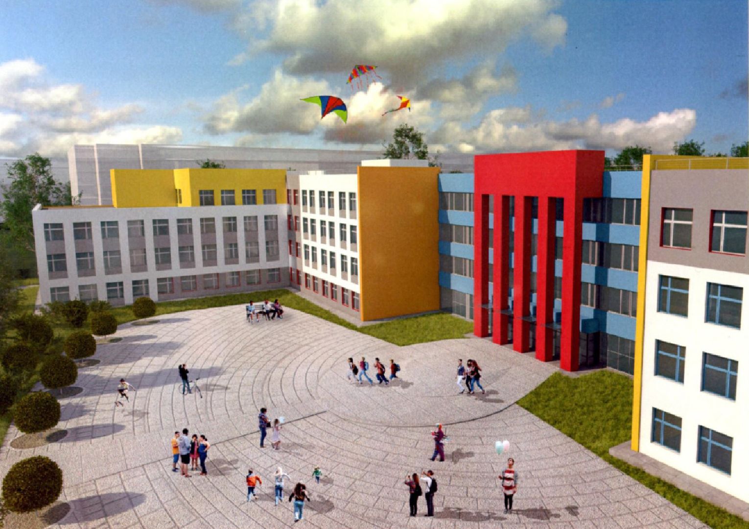 Шатура, Новая Школа, 5 микрорайон, Строительство