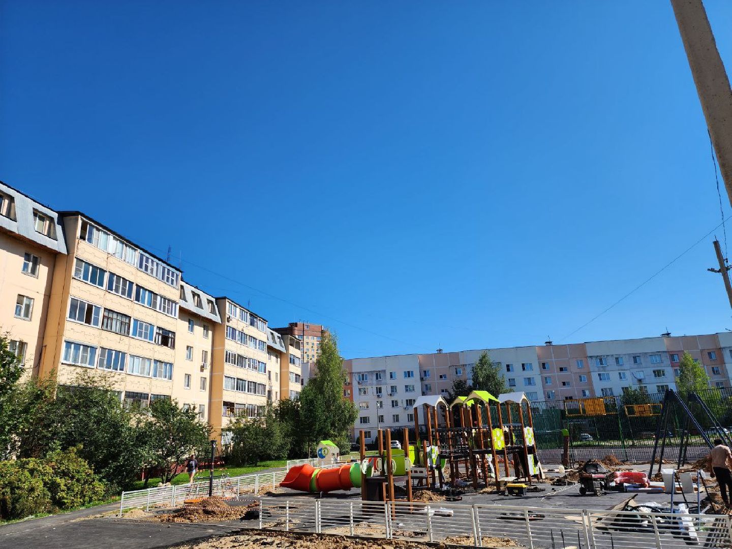 можайск, можайский городской округ, подмосковье, игровые площадки, губернаторские площадки, игровые объекты, наше подмосковье, модернизация игровых площадок,