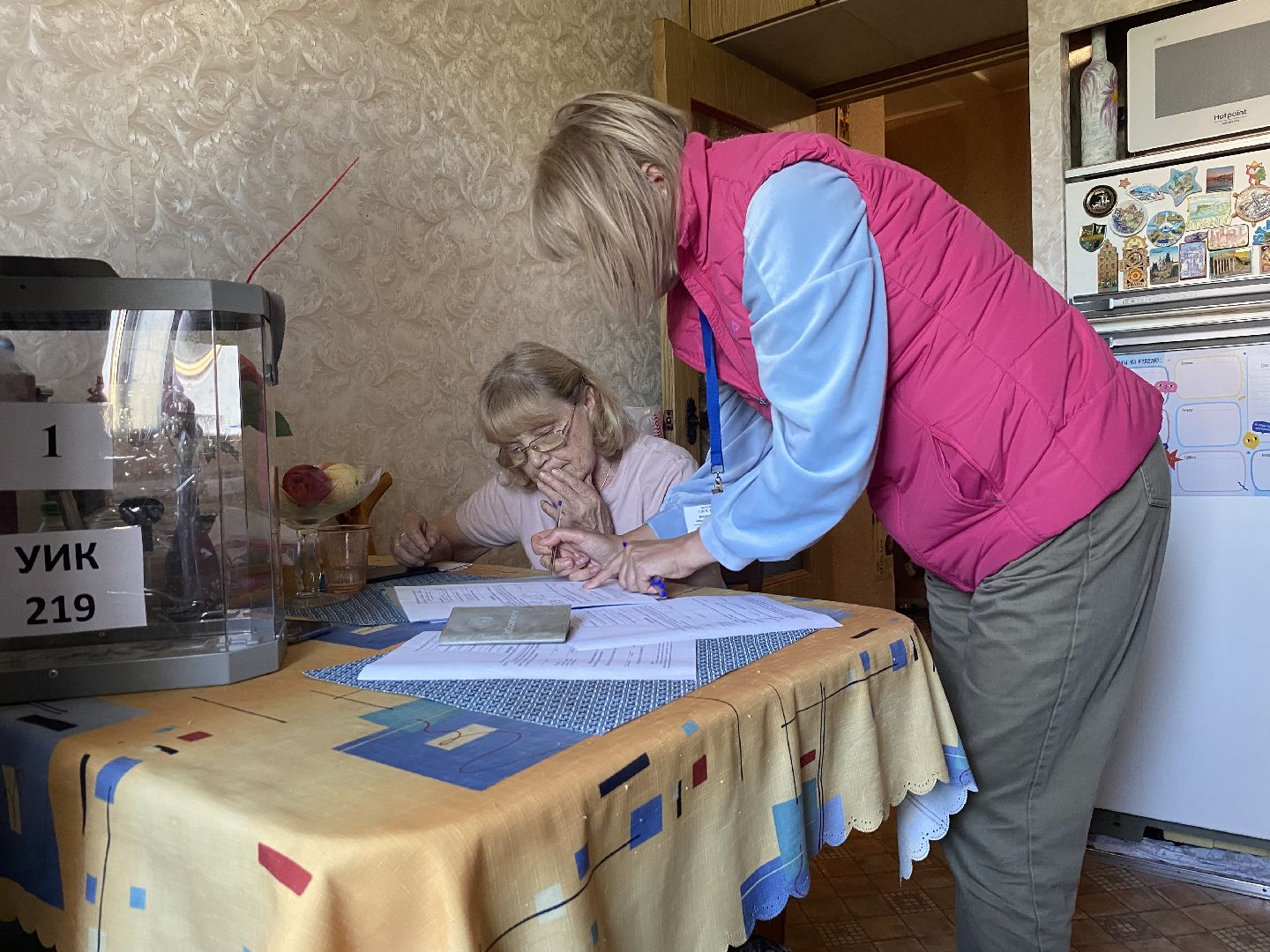 выборы 2024, Власиха голосует, Выборы на дому, Совет депутатов Власиха, УИК-219 Власиха,