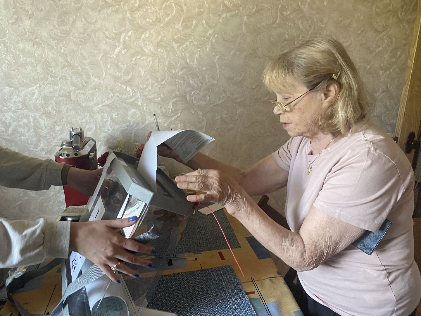 выборы 2024, Власиха голосует, Выборы на дому, Совет депутатов Власиха, УИК-219 Власиха,