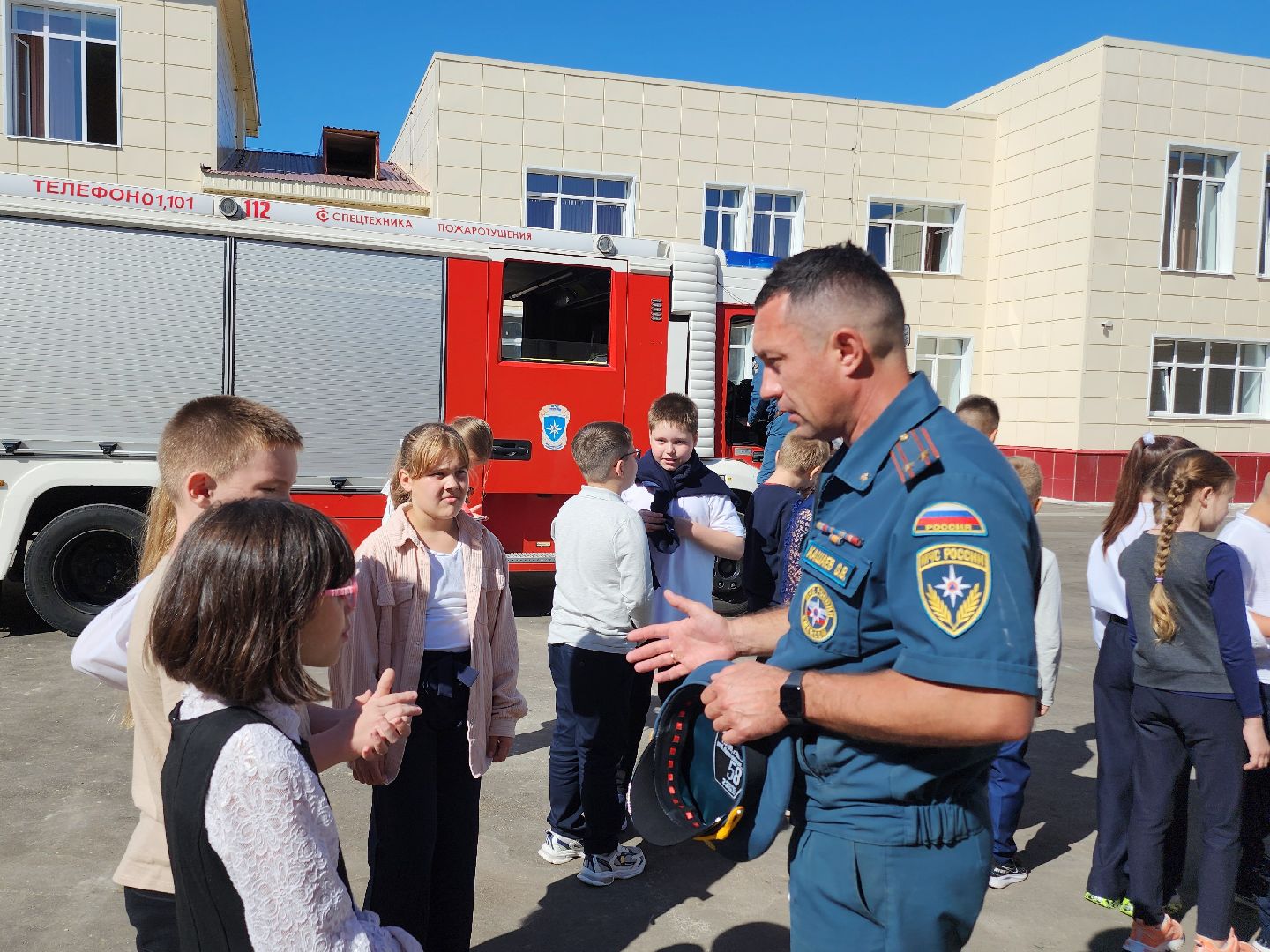 Егорьевск, Мчс, Школьники, Подмосковье, Московская область,