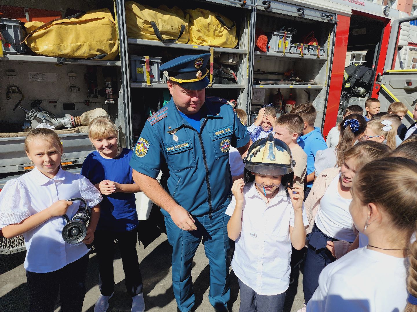 Егорьевск, Мчс, Школьники, Подмосковье, Московская область,