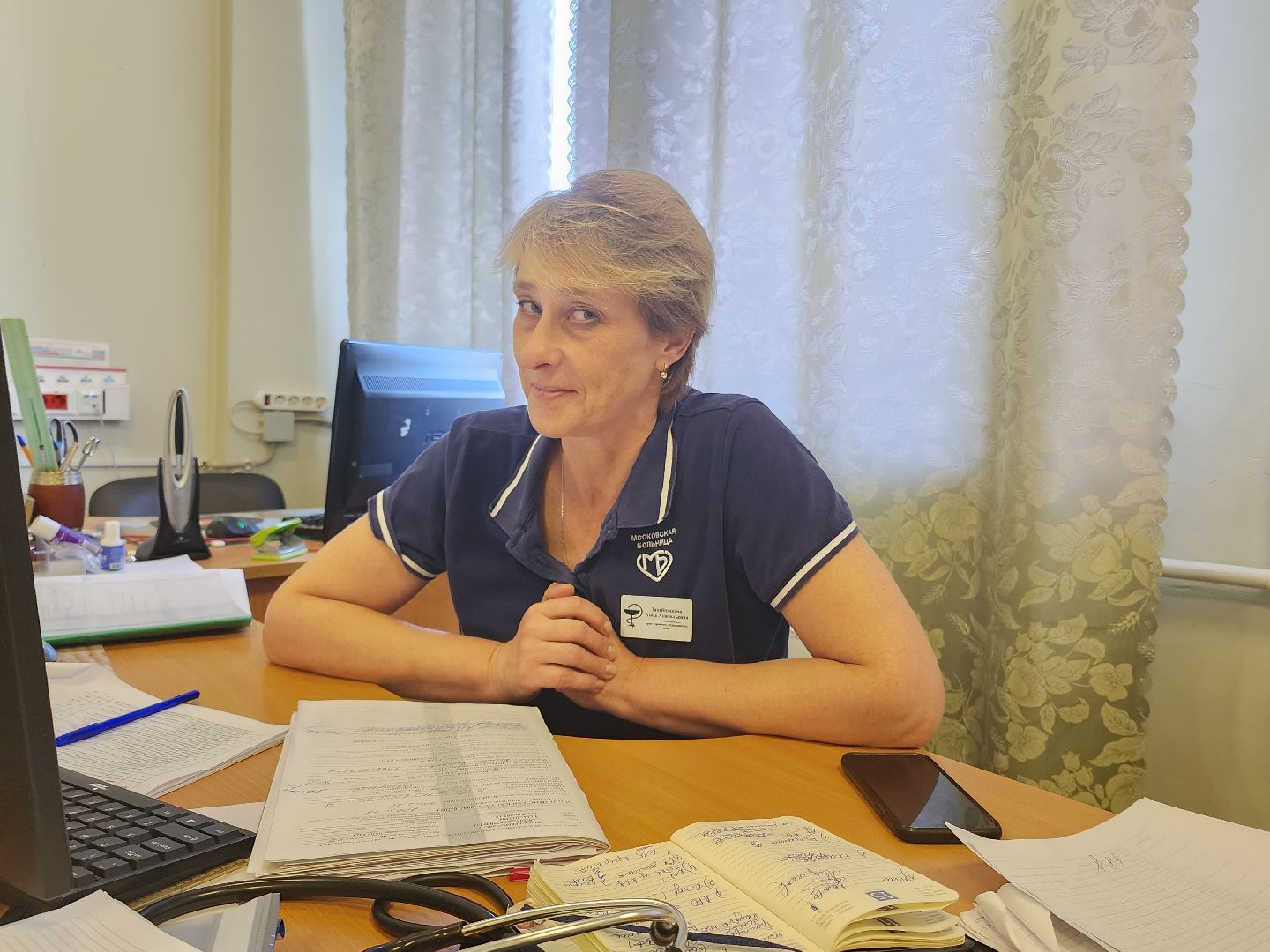 новый врач, терапевтическое отделение,