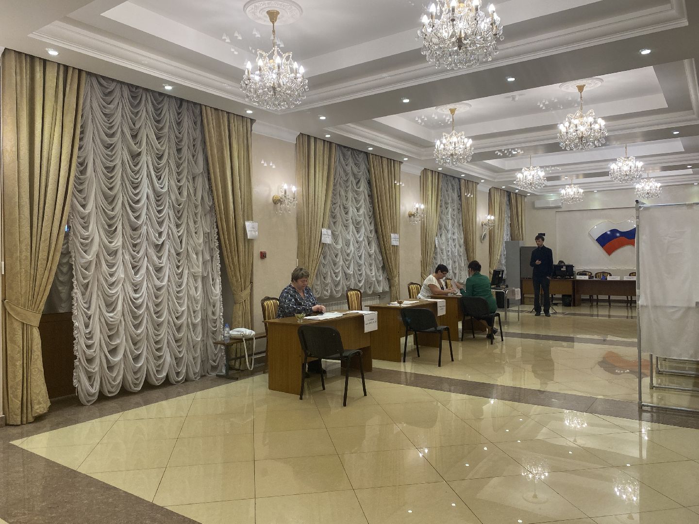 выборы 2024, власиха выборы 2024, депутаты совета депутатов, УИК-214 Власиха, 1 день выборов,