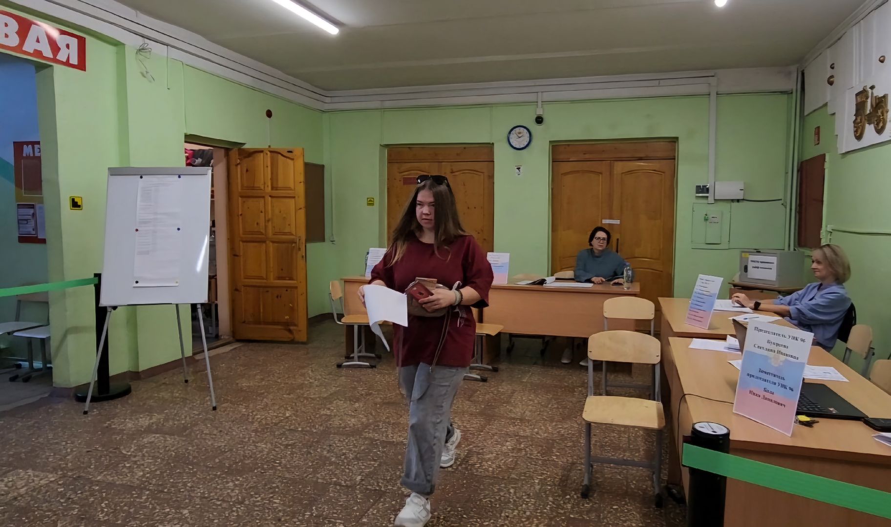 Бронницы, впервые голосующая, выборы в совет депутатов, Второй день выборов,