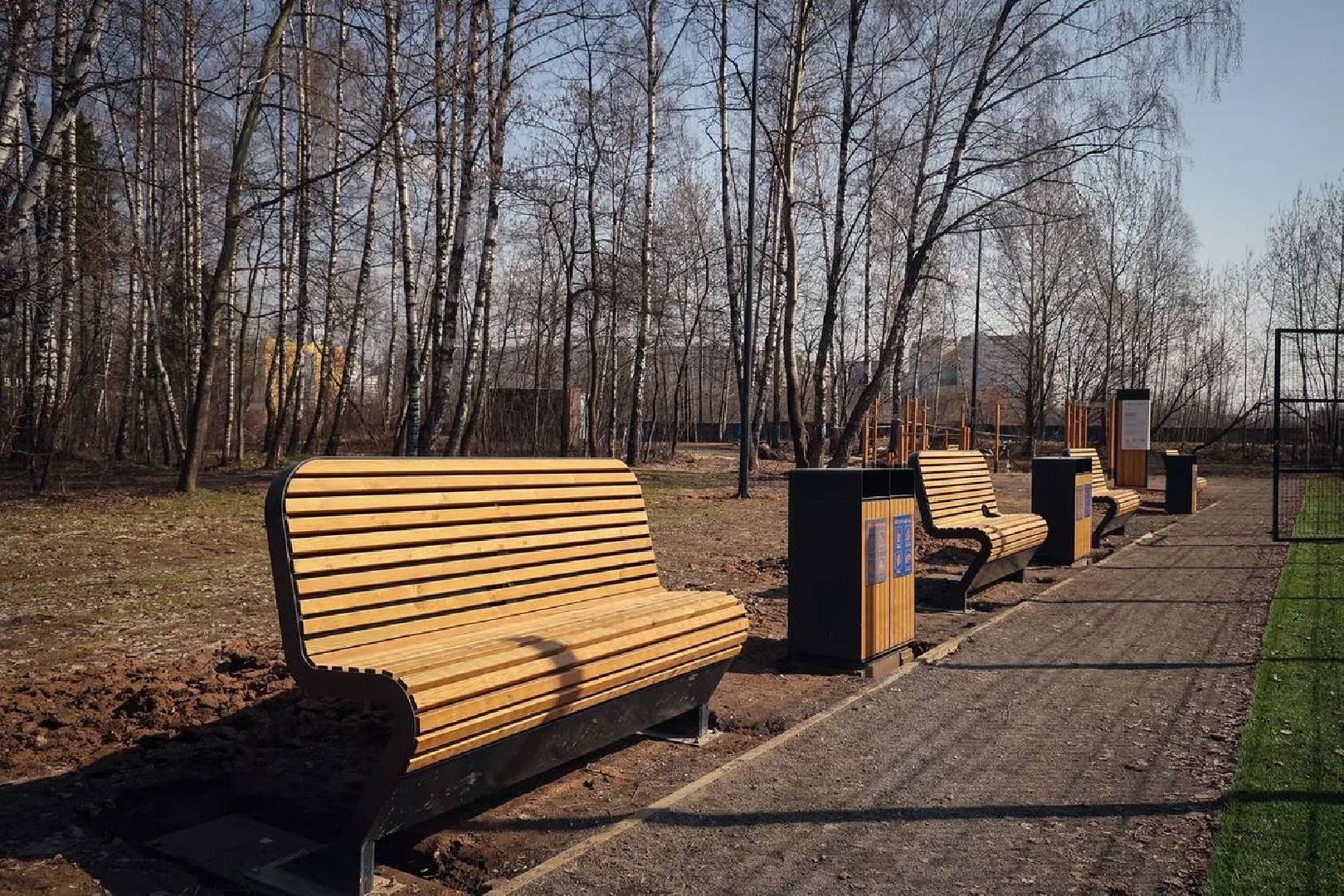 Балашиха, Подмосковье, Парки в лесу, благоустройство, Сергей Юров, Ольгинский лесопарк