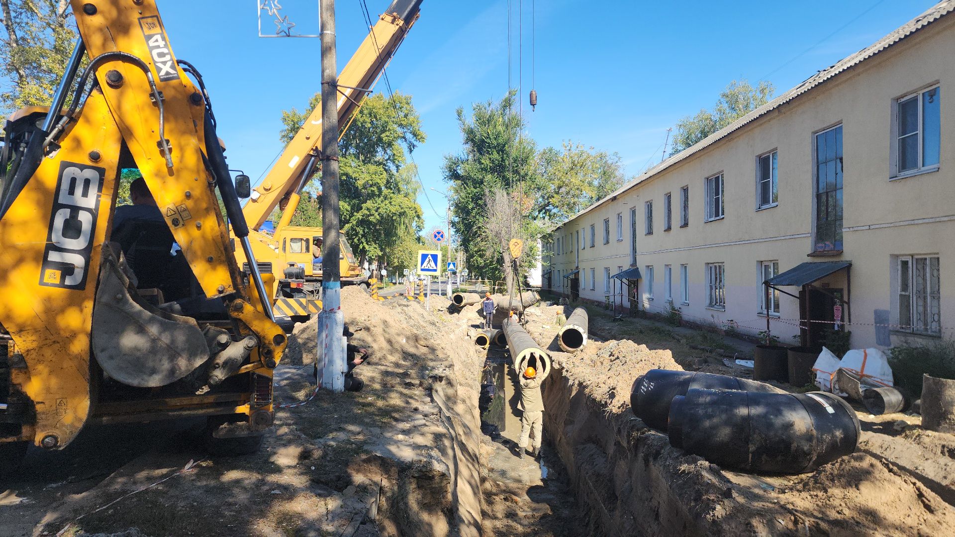 Стройхолдинг, шатура, юнипро, подготовка к зимнему периоду, подготовка к сезону отопления, отопление, ремонт теплотрассы,