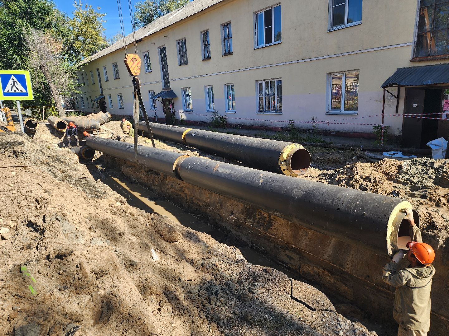 Стройхолдинг, шатура, юнипро, подготовка к зимнему периоду, подготовка к сезону отопления, отопление, ремонт теплотрассы,