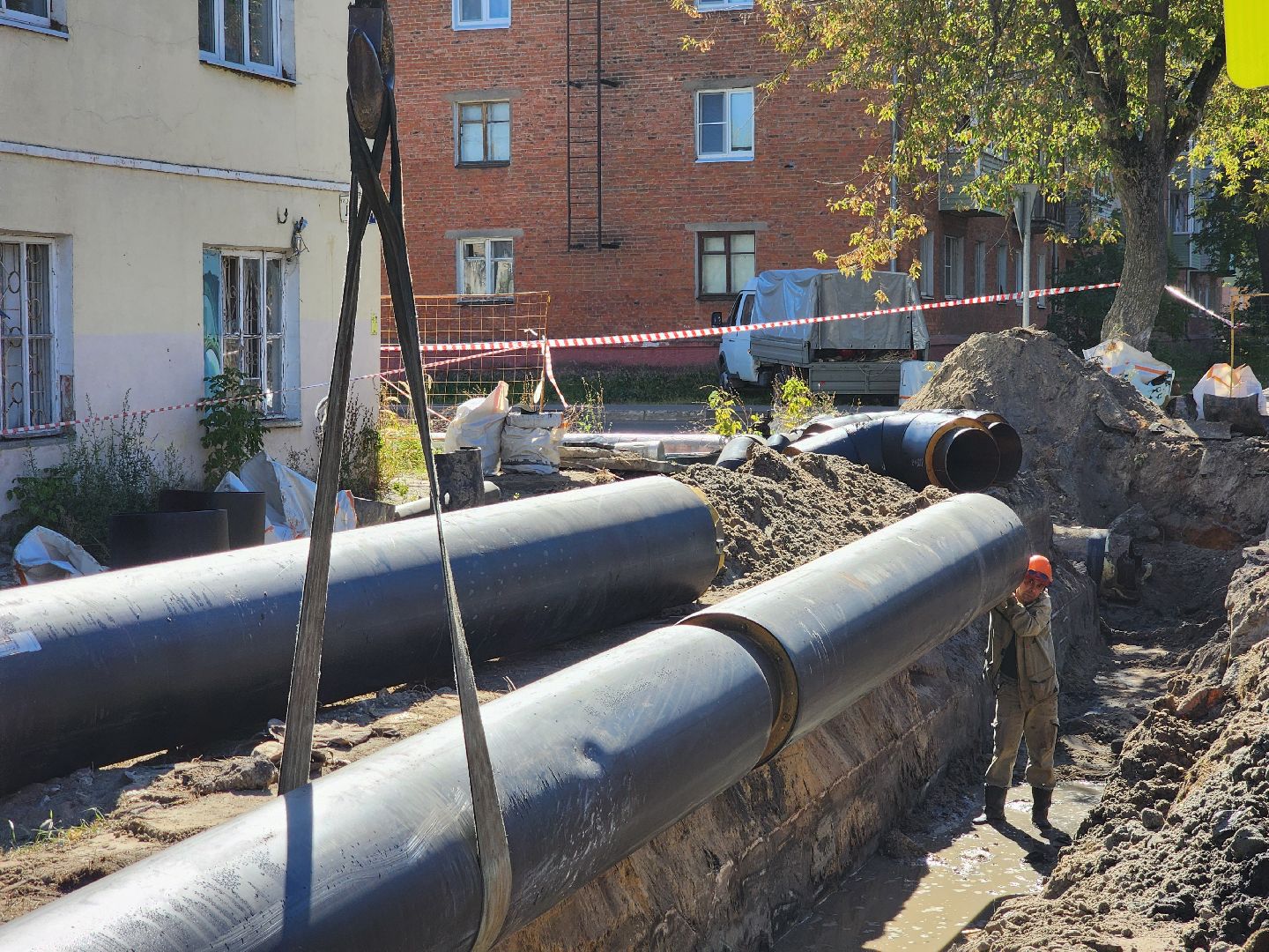Стройхолдинг, шатура, юнипро, подготовка к зимнему периоду, подготовка к сезону отопления, отопление, ремонт теплотрассы,