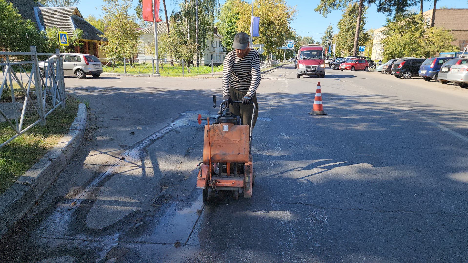 шатура, ямочный ремонт дорог, жкх и благоустройство, жкх подмосковья,