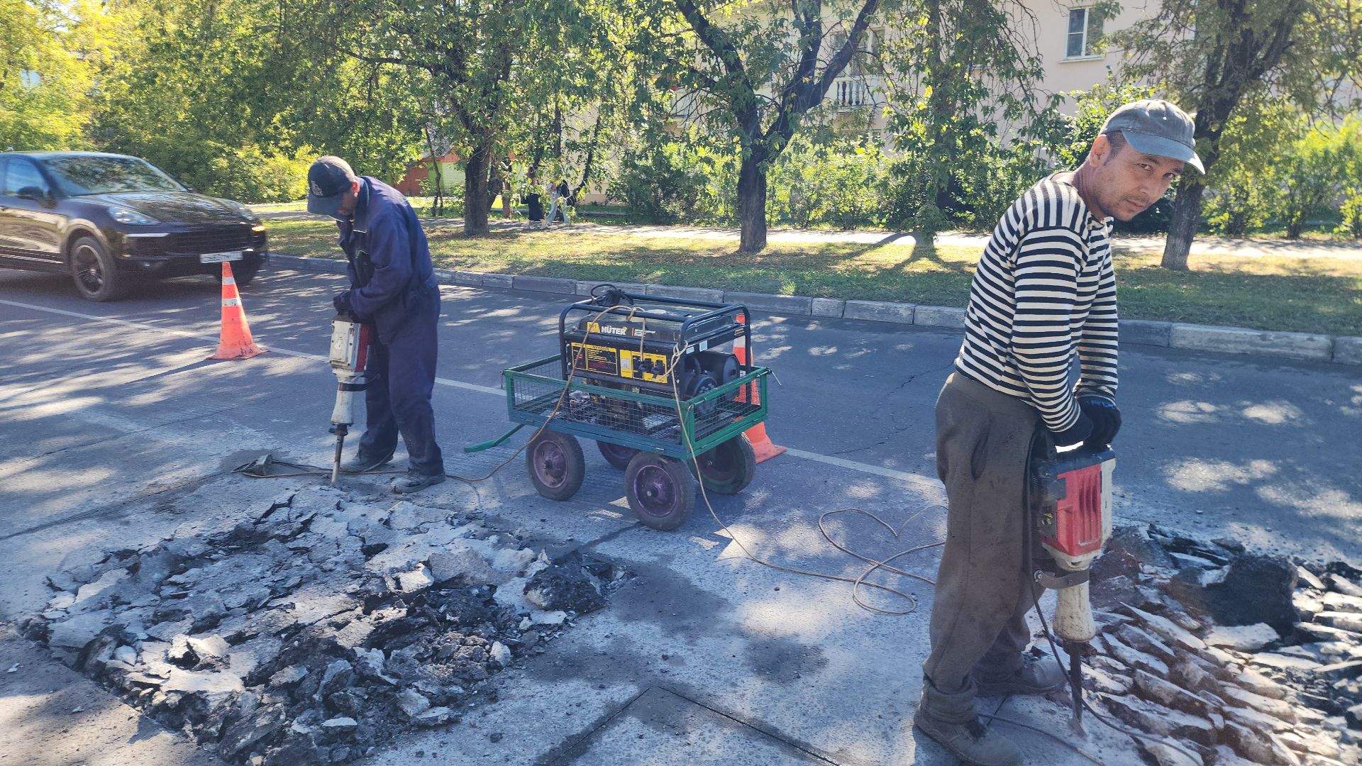 шатура, ямочный ремонт дорог, жкх и благоустройство, жкх подмосковья,