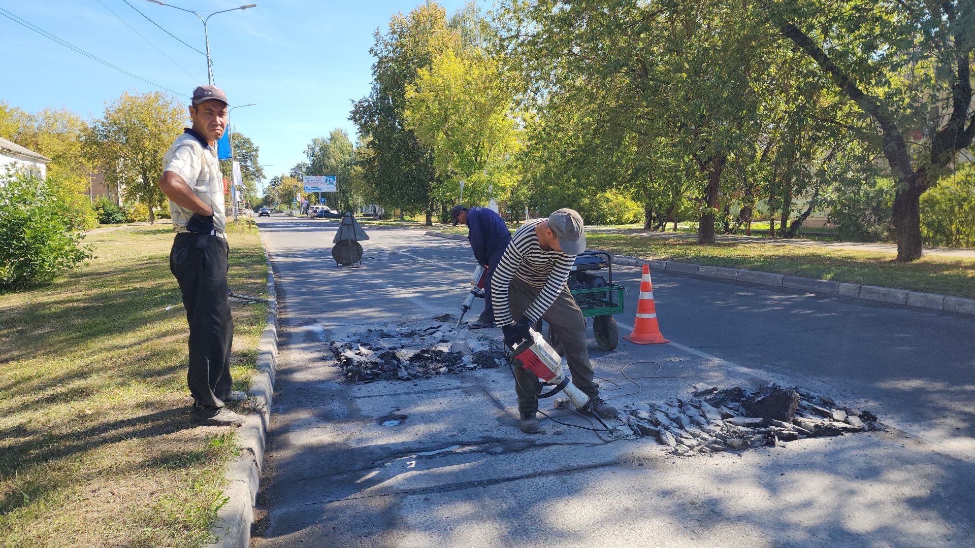 шатура, ямочный ремонт дорог, жкх и благоустройство, жкх подмосковья,