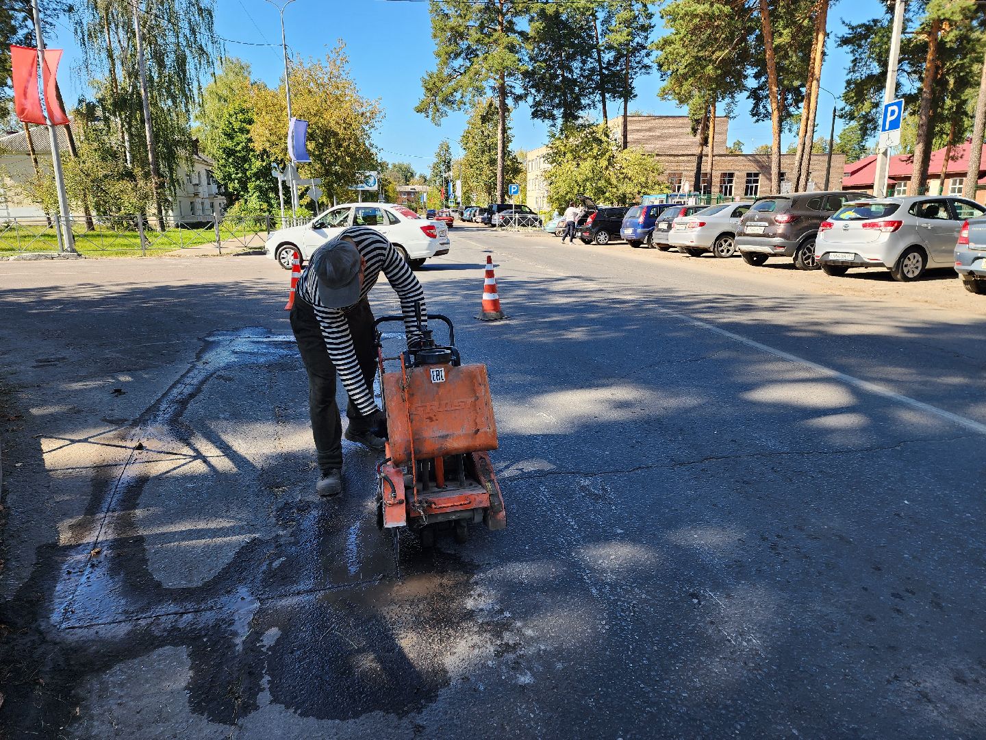 шатура, ямочный ремонт дорог, жкх и благоустройство, жкх подмосковья,