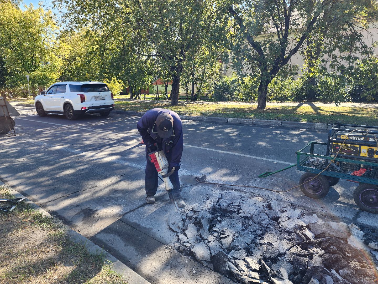 шатура, ямочный ремонт дорог, жкх и благоустройство, жкх подмосковья,