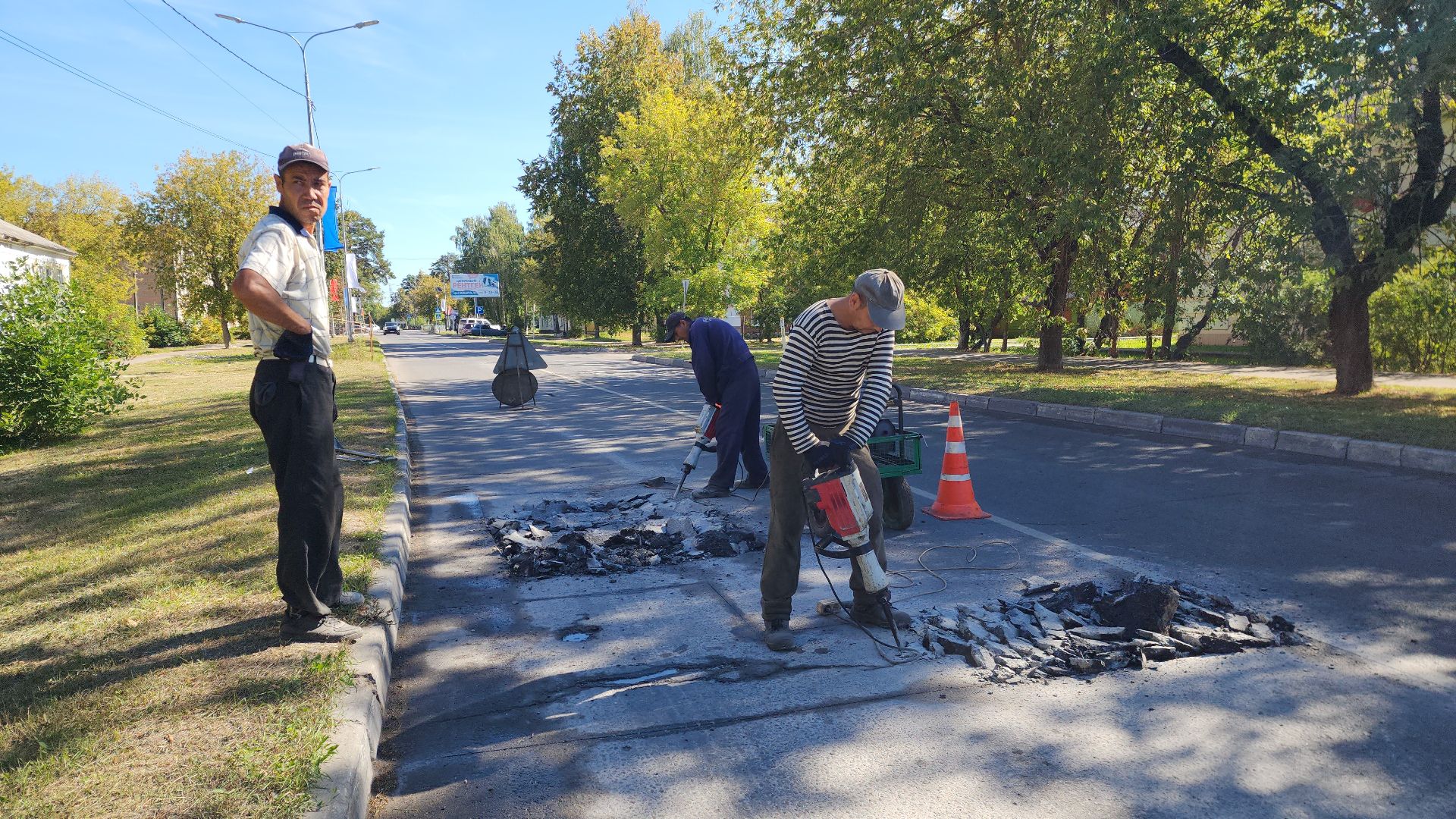 шатура, ямочный ремонт дорог, жкх и благоустройство, жкх подмосковья,