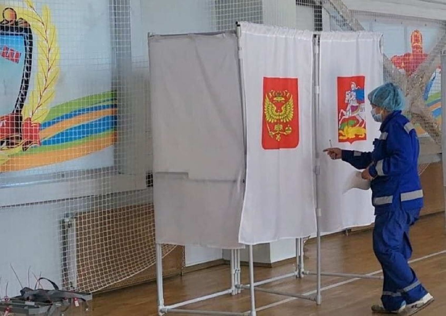 казаки Власихи, власиха выборы 2024, выборы в Совдеп, охрана порядка на выборах, Власиха ФОК Толубко,