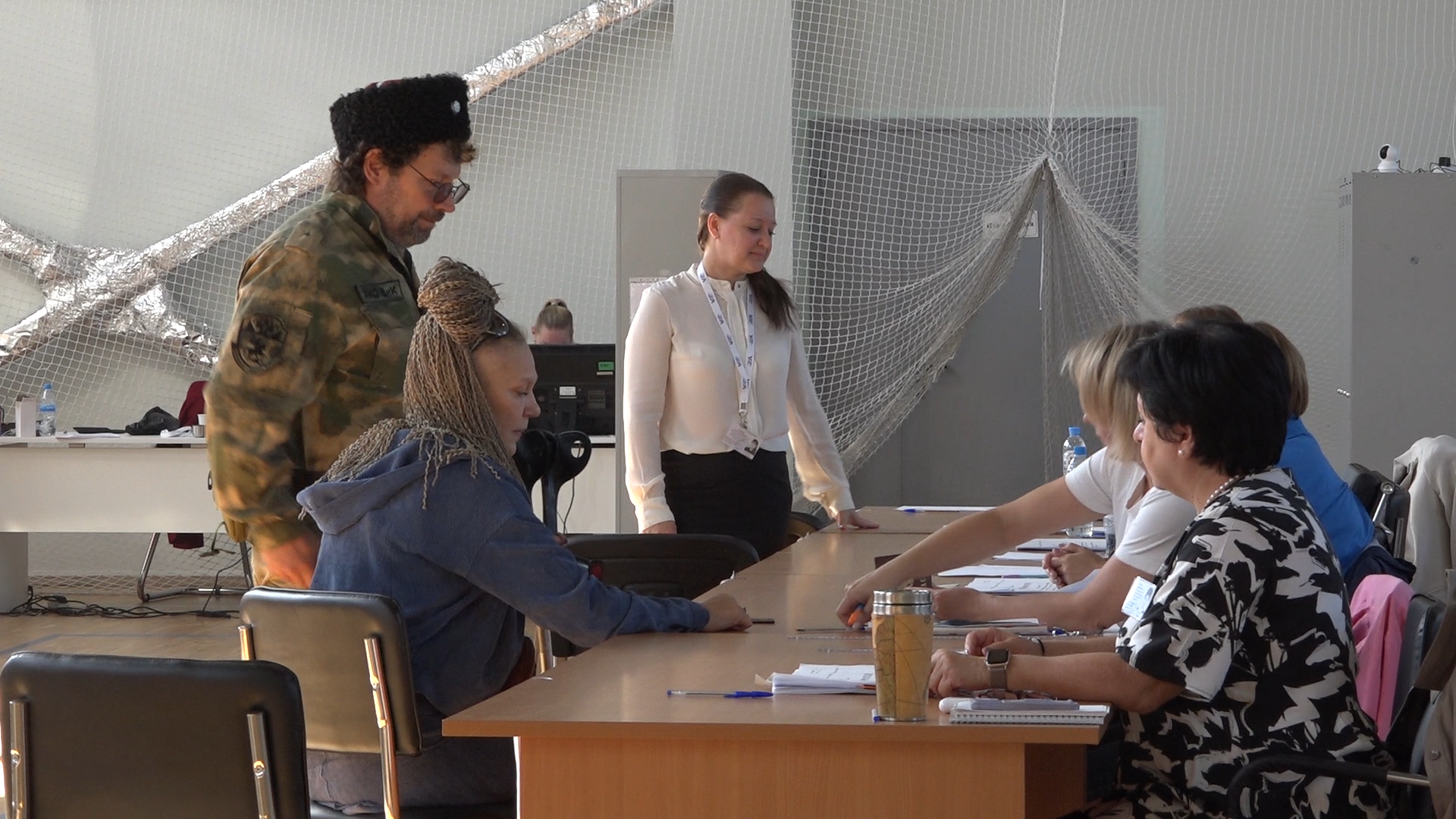 казаки Власихи, власиха выборы 2024, выборы в Совдеп, охрана порядка на выборах, Власиха ФОК Толубко,