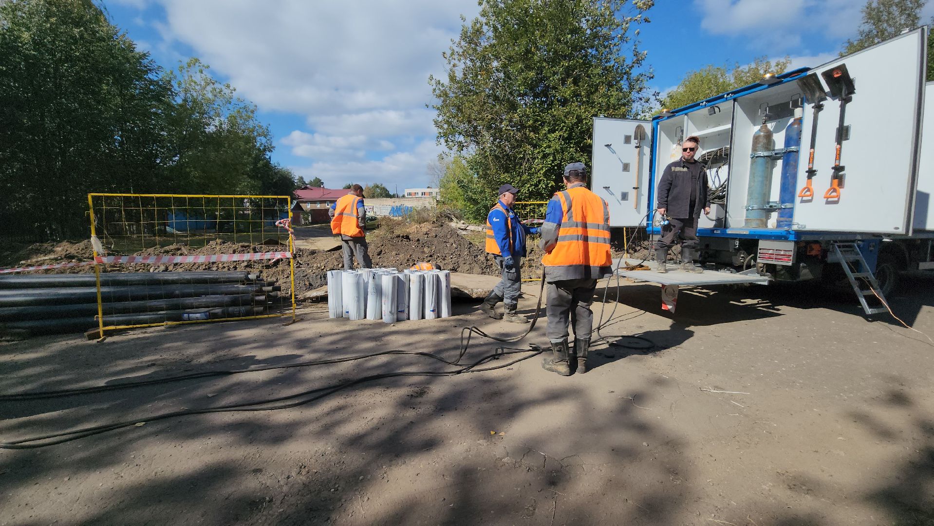 пушкино, жкх, замена теплосетей, гвс, теплоснабжение, школа,