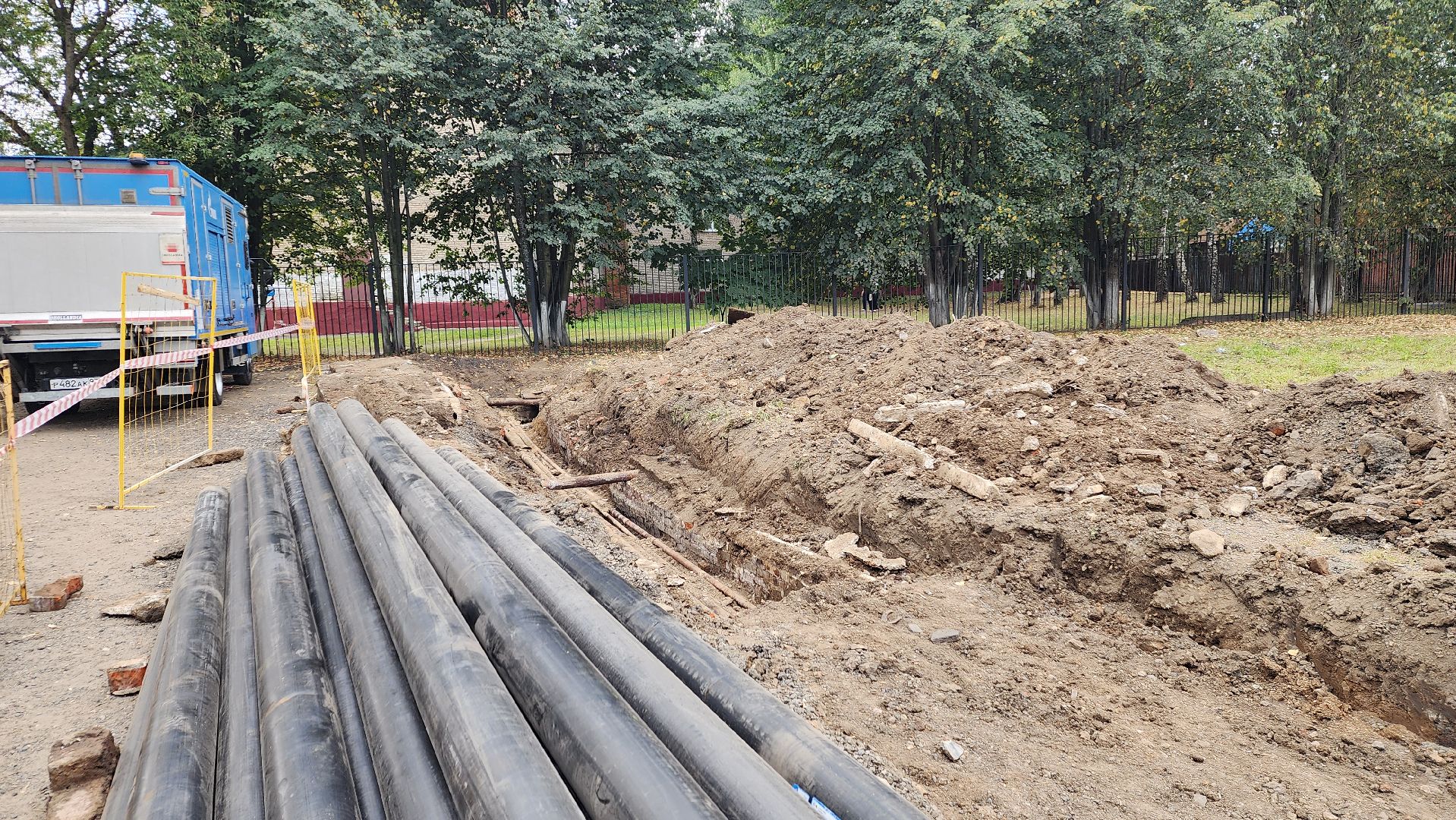 пушкино, жкх, замена теплосетей, гвс, теплоснабжение, школа,