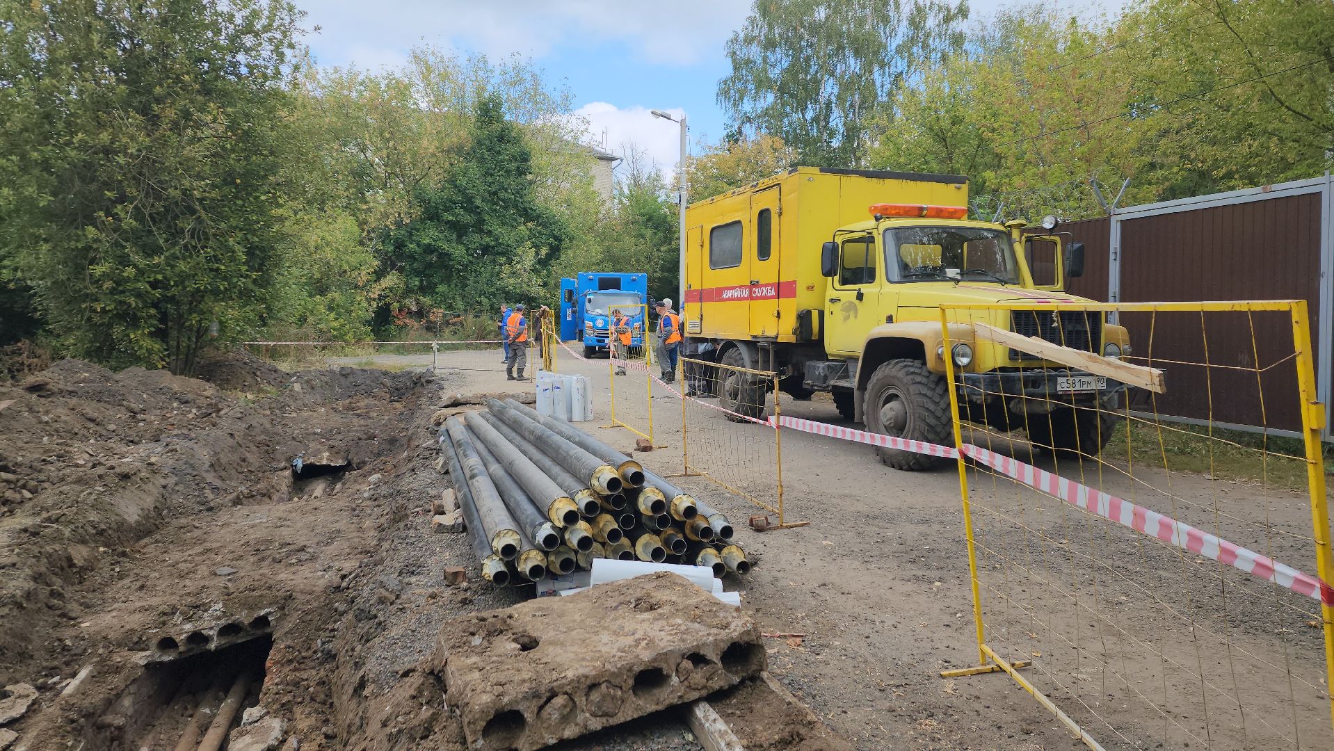 пушкино, жкх, замена теплосетей, гвс, теплоснабжение, школа,