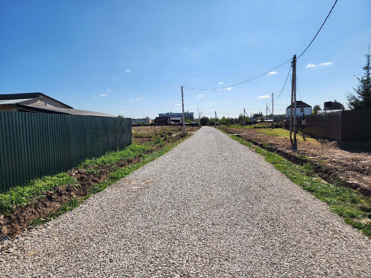 Чехов, село Стремилово, улица Лесная, обустройство дороги, переходный тип покрытия, дорожный ремонт, многодетные семьи,