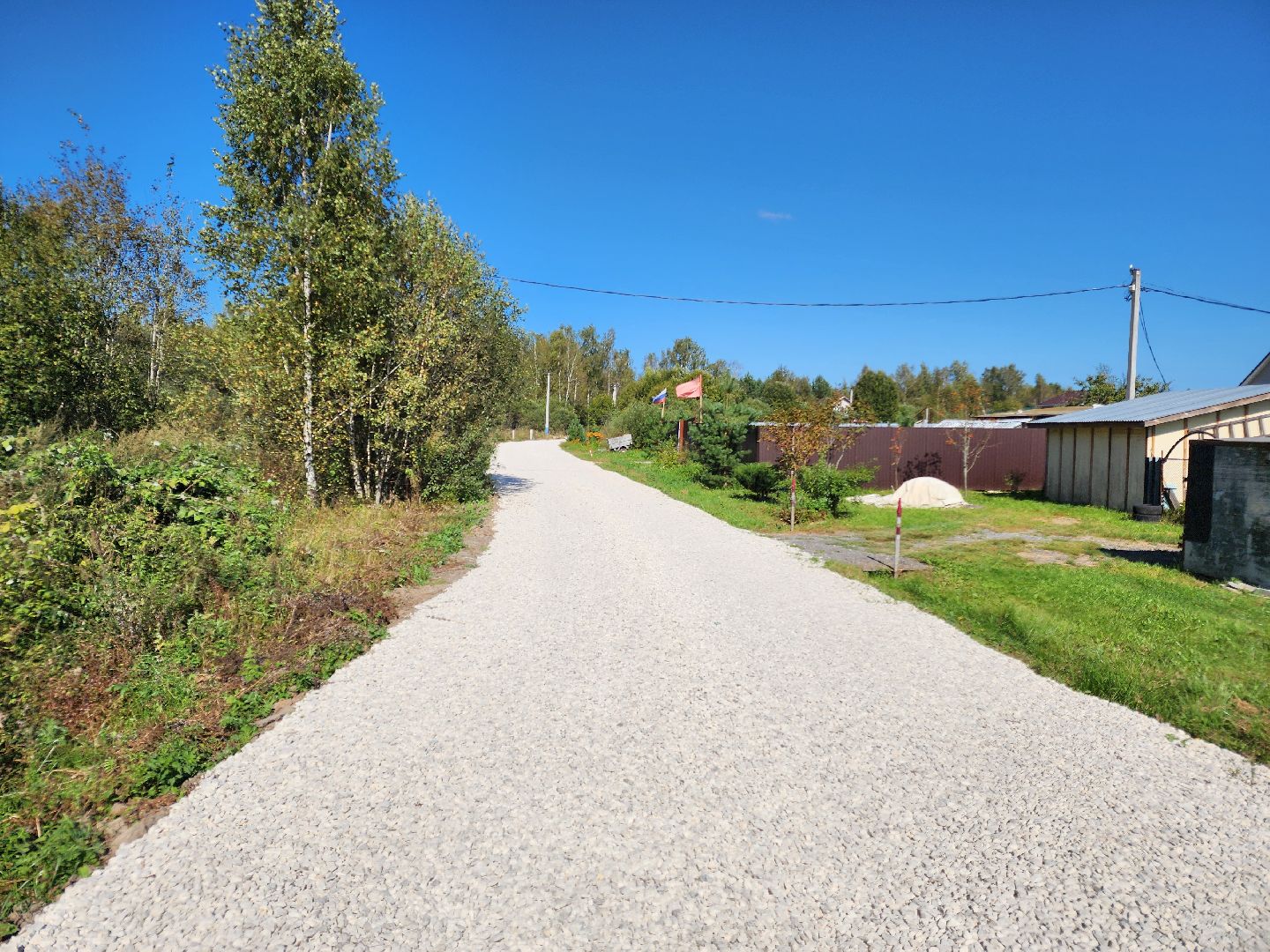 Чехов, село Стремилово, улица Лесная, обустройство дороги, переходный тип покрытия, дорожный ремонт, многодетные семьи,