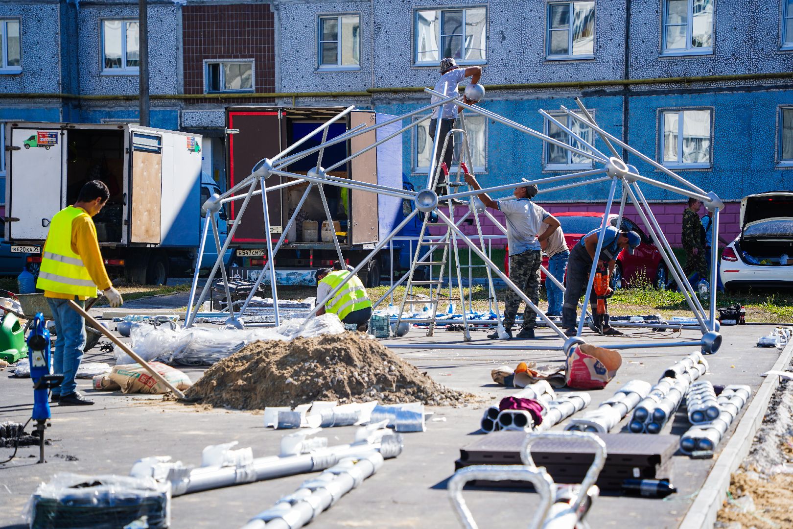 ДИП, игровые площадки, Шатура, благоустройство,