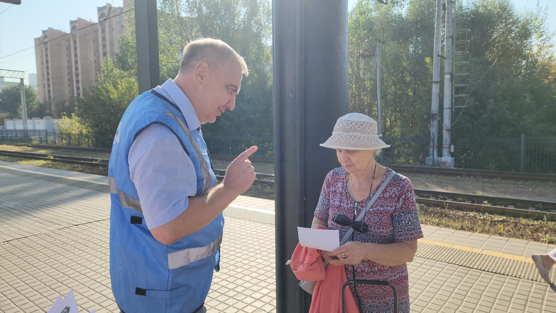 красногорск, рейд безопасности, железная дорога,