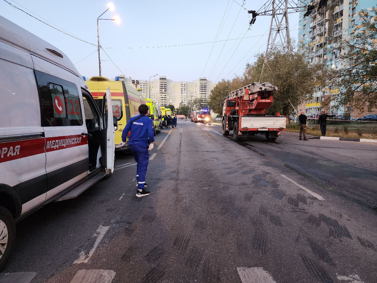 раменское, чп, атака беспилотников, в Раменскую больницу обратились 4 пострадавших,
