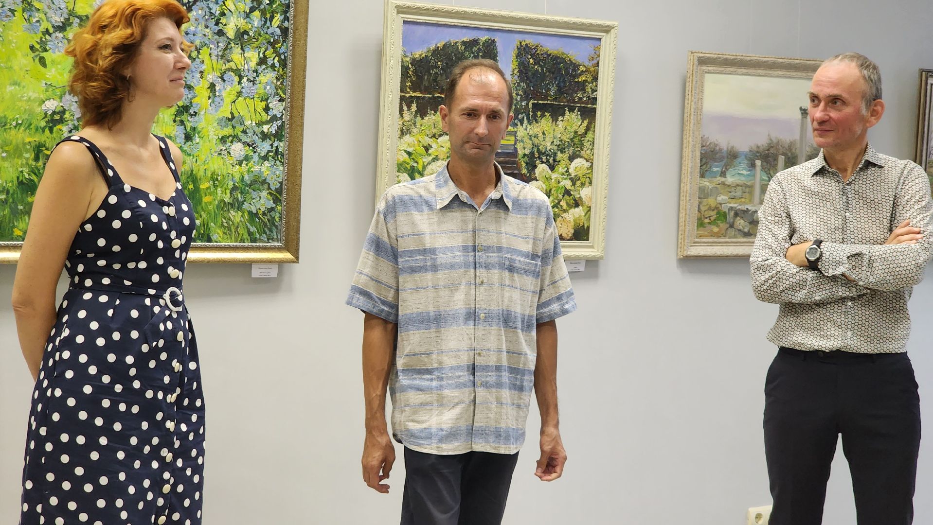 художественная выставка, Лобня, картины,живопись,