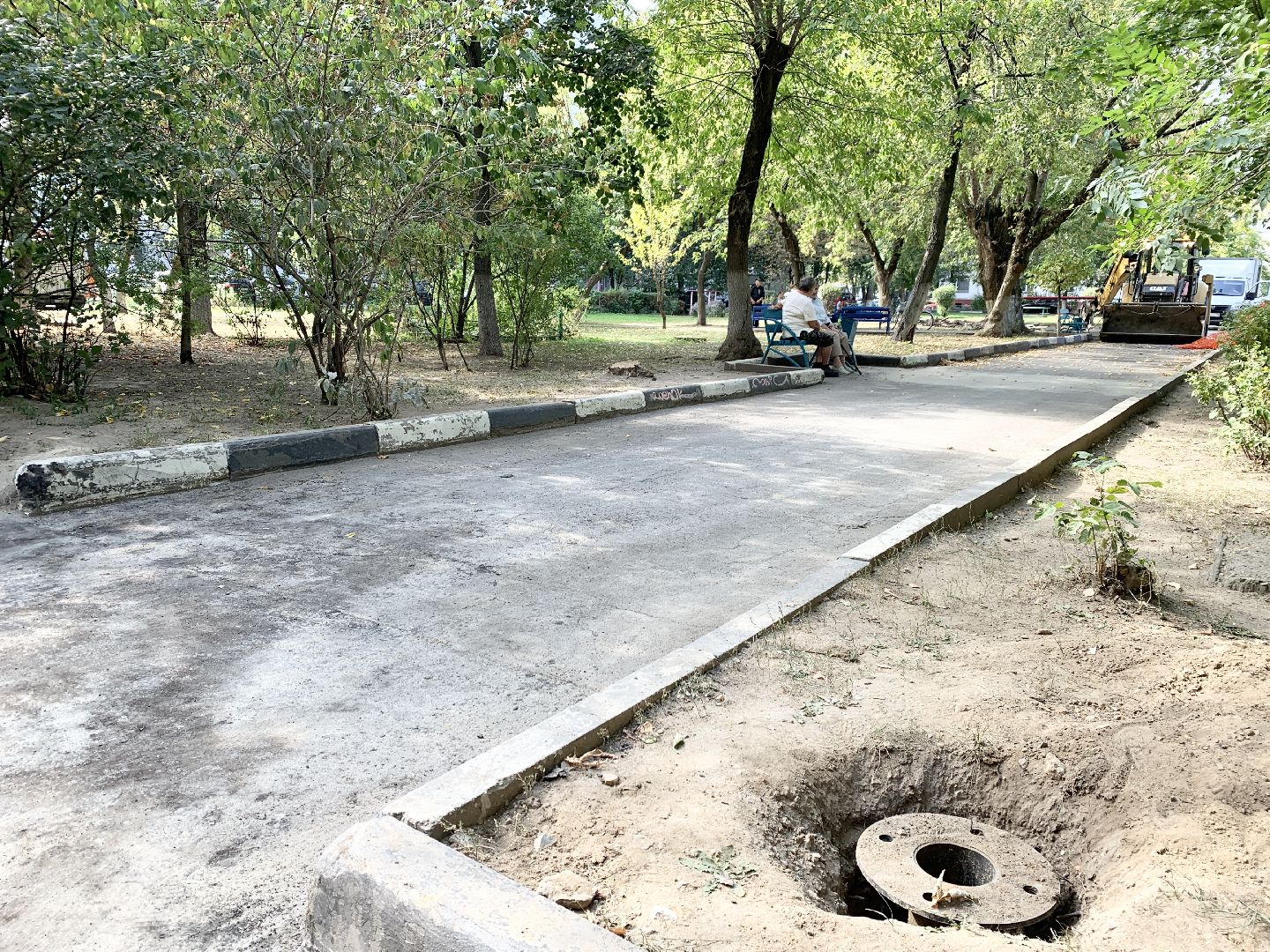 Балашиха, Подмосковье, благоустройство дворов в подмосковье, ремонт тротуаров, пешеходная дорожка, благоустройство дворовых территорий,