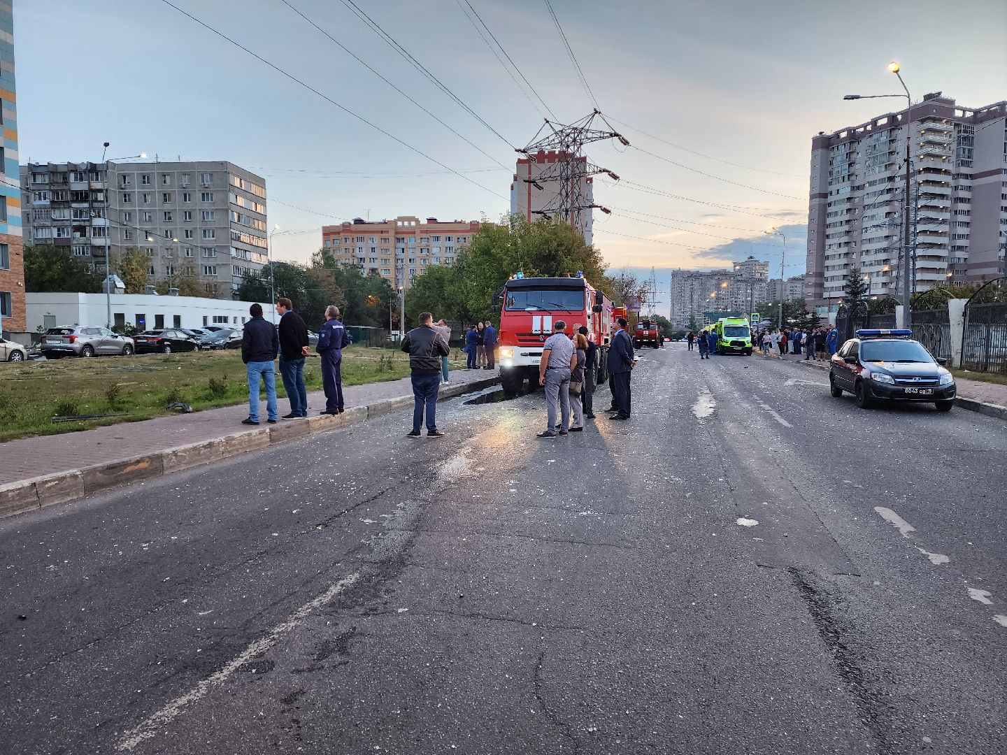 раменское, чп, атака беспилотников в городе раменское, спортивный проезд 6,