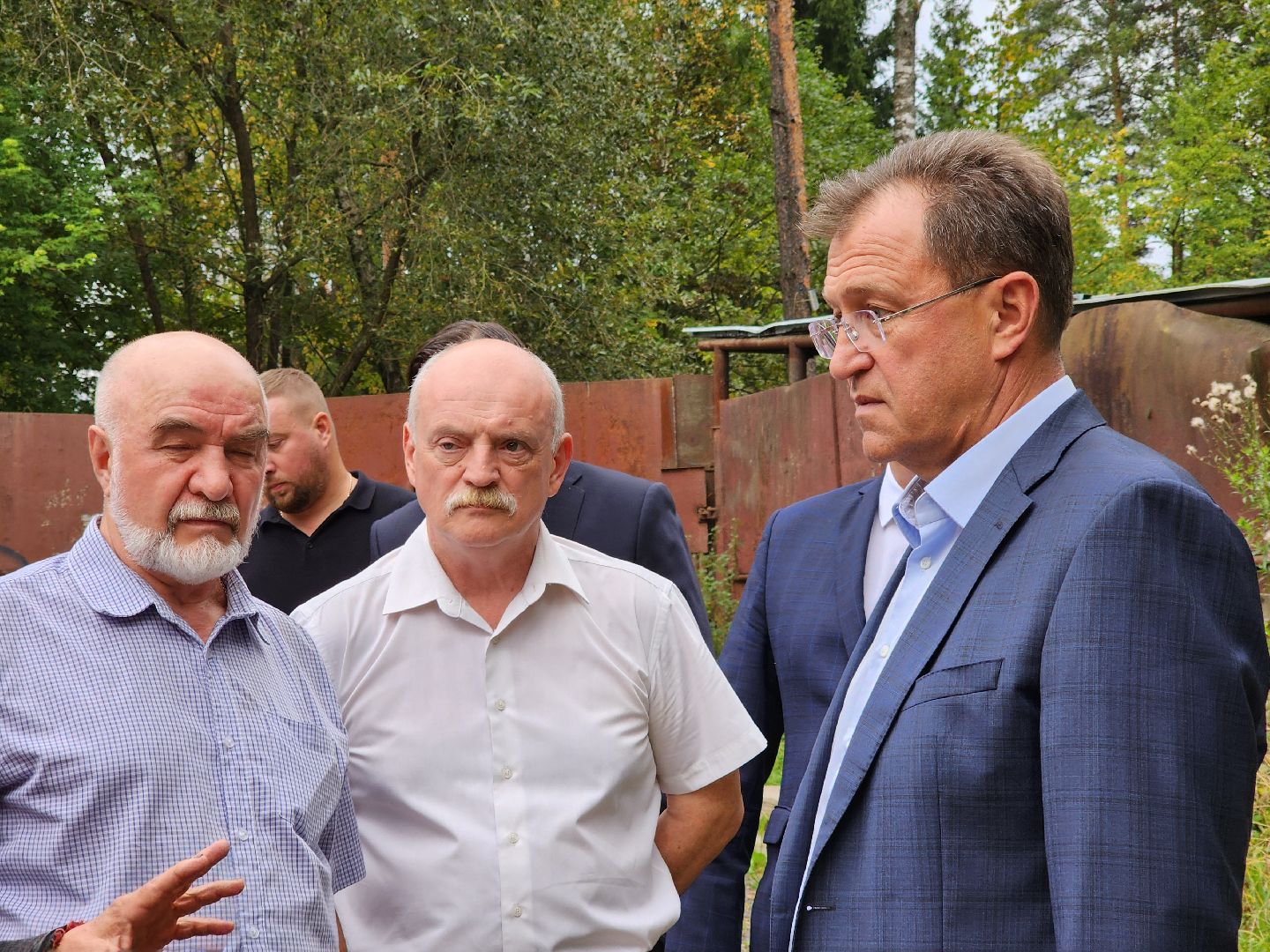 электроугли, власть, благоустройство, деревня марьино, тропа здоровья, жители, общество, оперативный объезд,