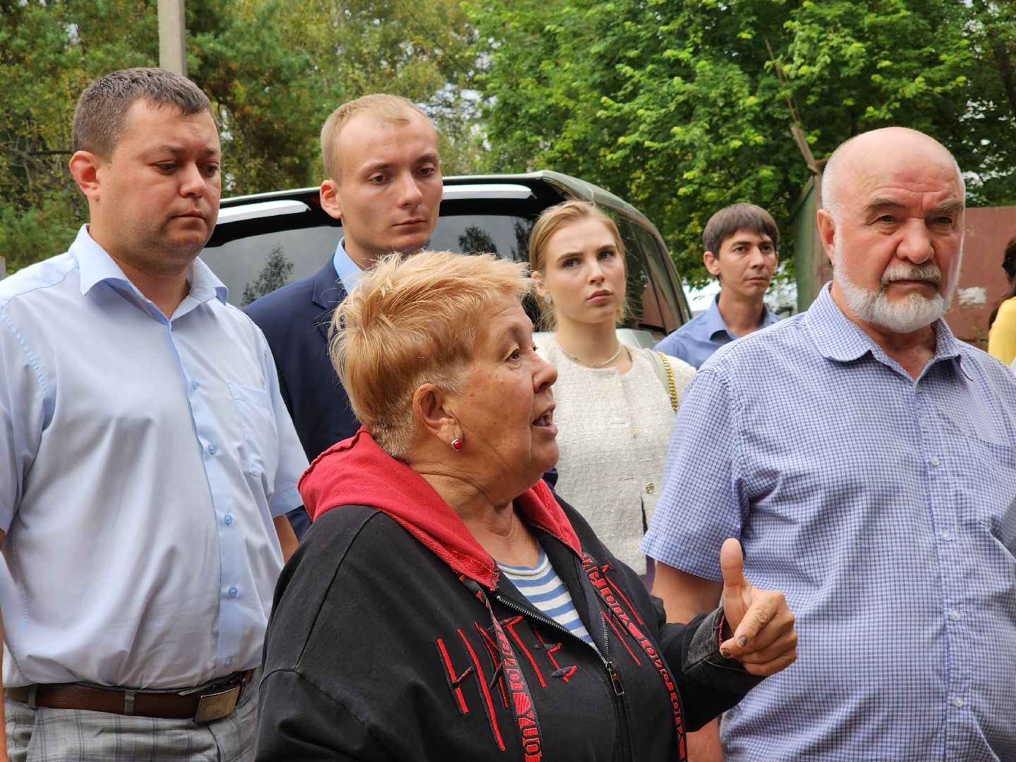 электроугли, власть, благоустройство, деревня марьино, тропа здоровья, жители, общество, оперативный объезд,