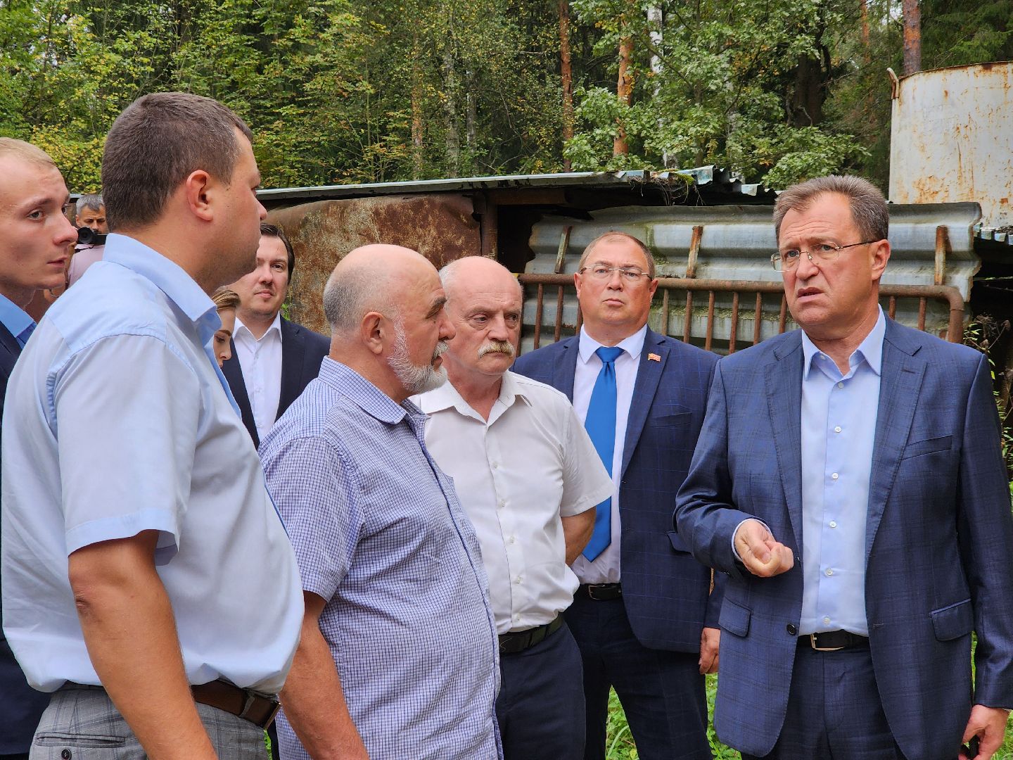 электроугли, власть, благоустройство, деревня марьино, тропа здоровья, жители, общество, оперативный объезд,