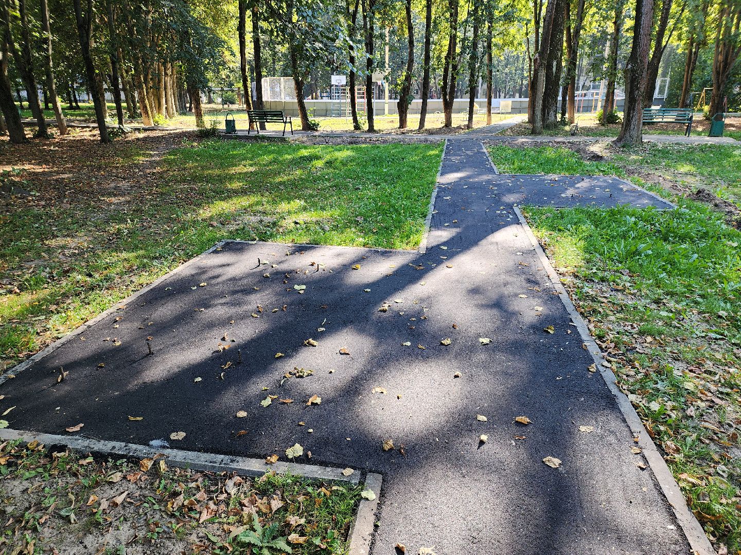 благоустройство, сквер, благоустройство сквера, тучково, руза, рузский городской округ, московская область,