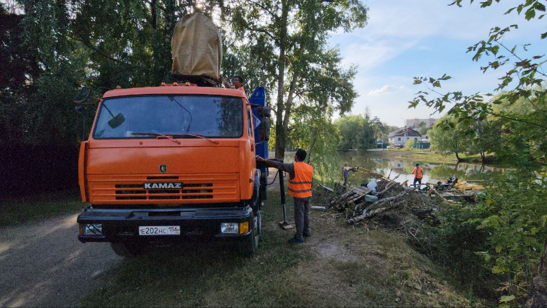 люберцы, Томилино, расчистка пруда, жители, уборка мусора,охрана окружающей среды,