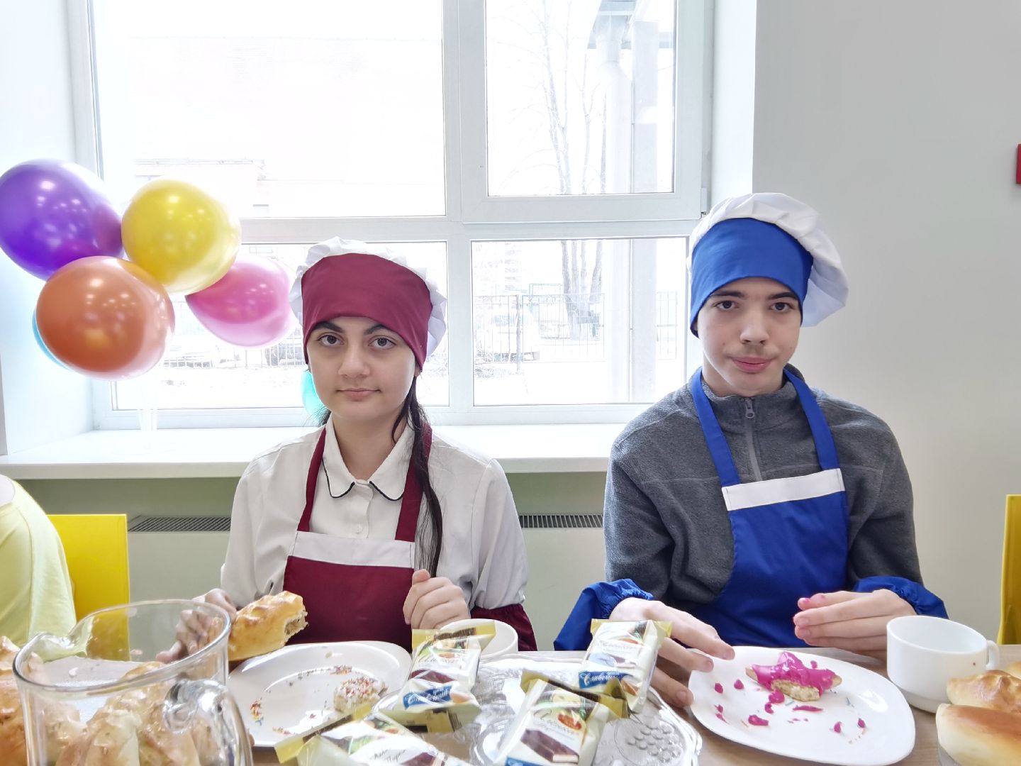 Балашиха, День космонавтики, школа №8 для детей с ОВЗ, печенье в виде звёзд, мастер-класс, комбинат питания