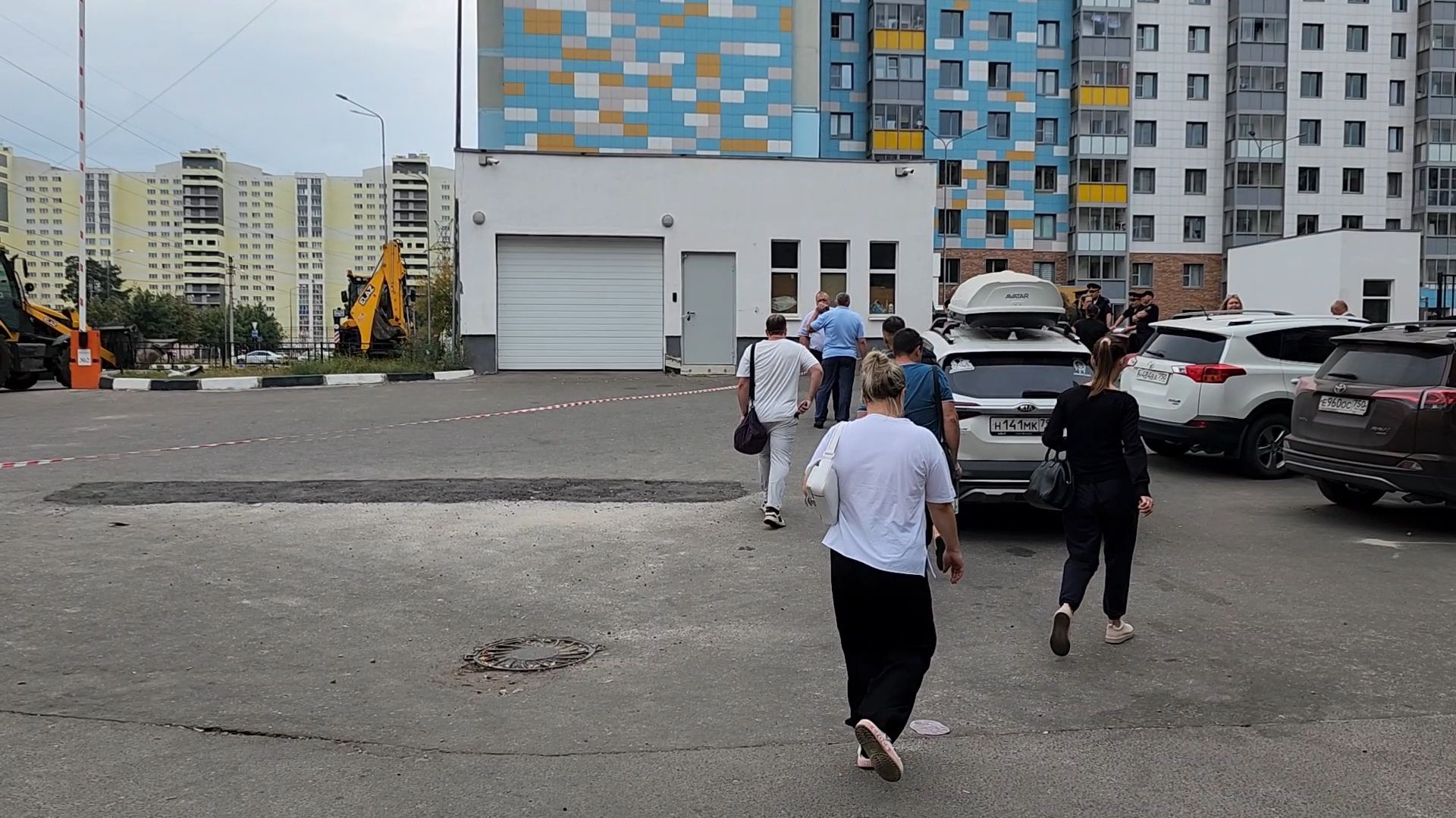 Раменское, проишествие, атака беспилотников в городе раменское, Жителей пускают в квартиры,