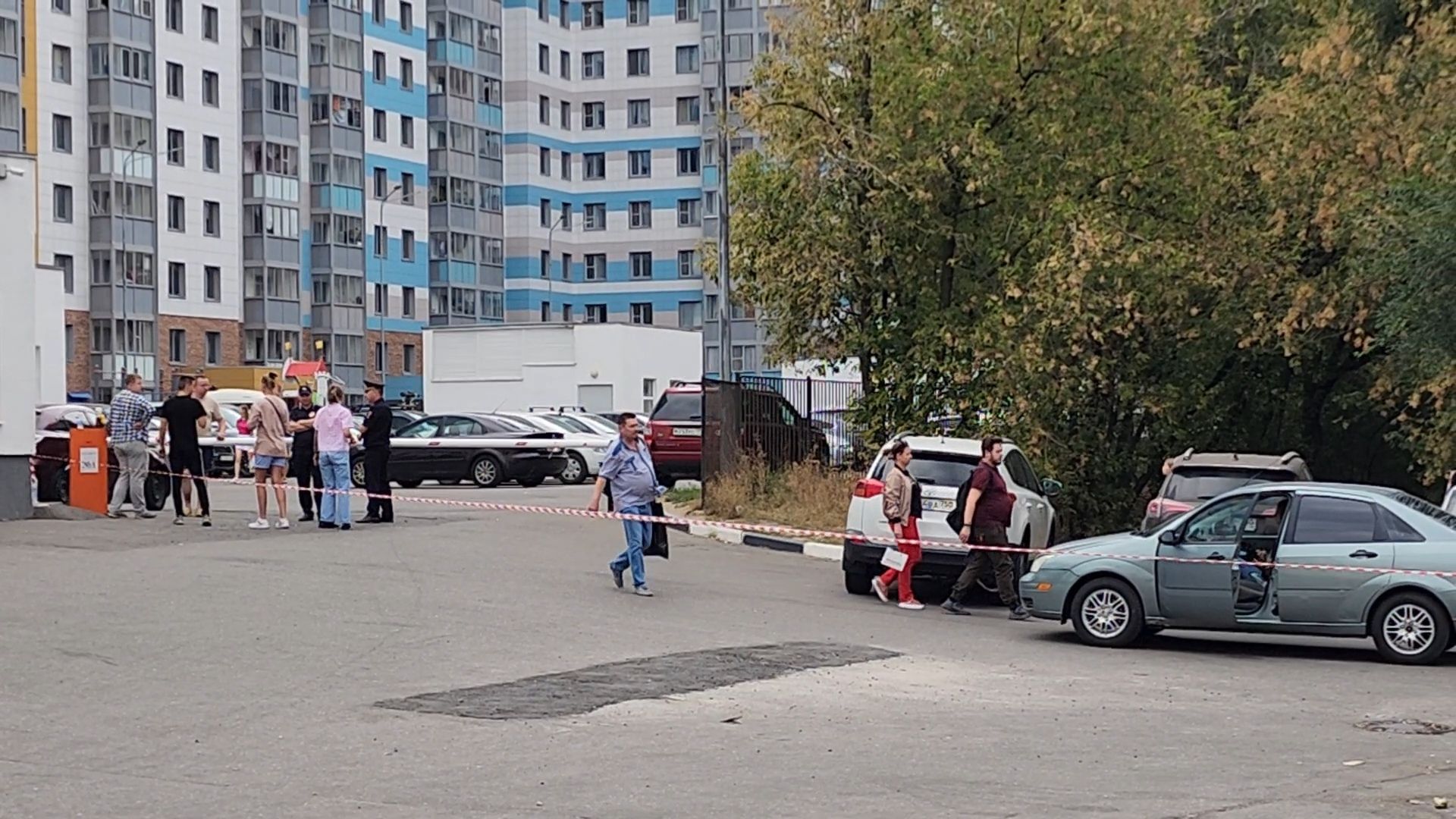 Раменское, проишествие, атака беспилотников в городе раменское, Жителей пускают в квартиры,