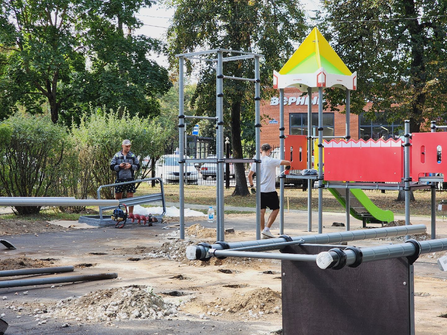 Егорьевск, Подмосковье, Московская область, пегас, детская площадка,