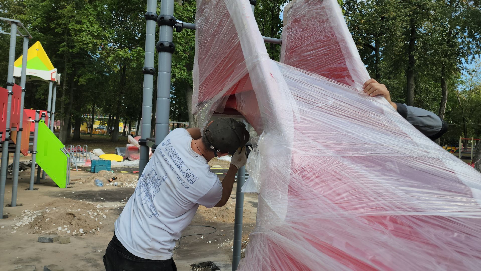 Егорьевск, Подмосковье, Московская область, пегас, детская площадка,