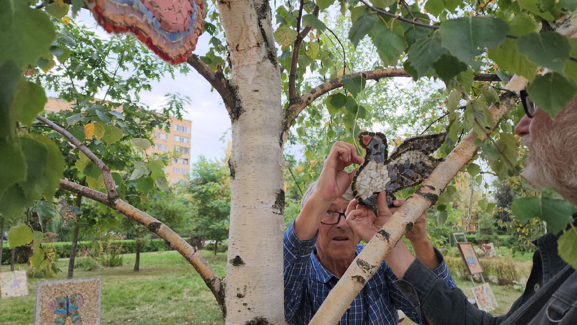 Школа мозаики, Лобня, Выставка,