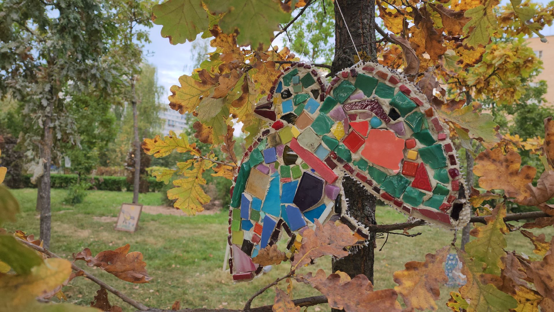 Школа мозаики, Лобня, Выставка,