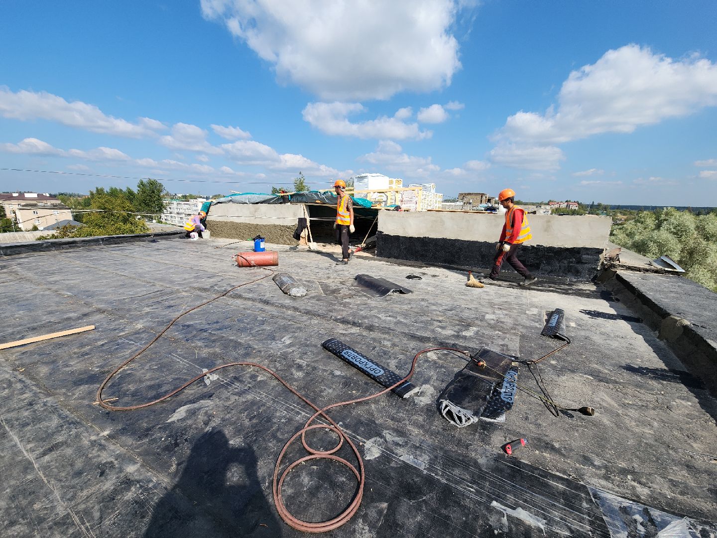 ремонт кровли, тучково, фонд капитального ремонта мкд, руза, рузский городской округ, московская область, подмосковье,