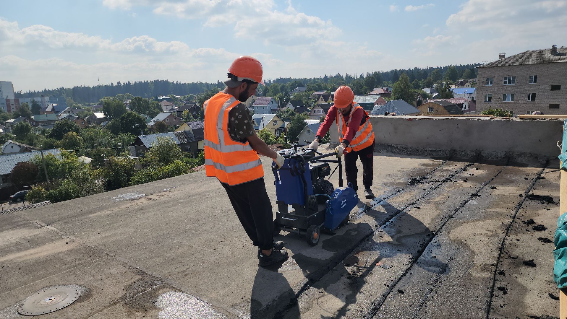 ремонт кровли, тучково, фонд капитального ремонта мкд, руза, рузский городской округ, московская область, подмосковье,