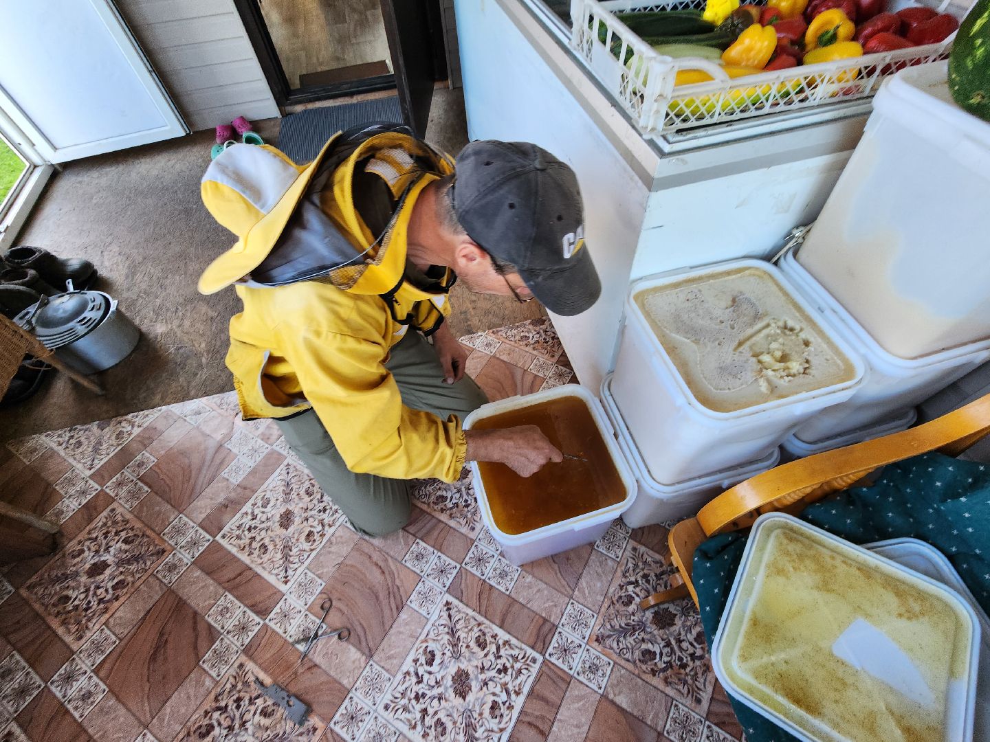 Чехов, деревня Чепелево, КФХ Вишневый сад, пчеловод Владимир Тычинин, фермерское хозяйство, грант, министерство сельского хозяйства и продовольствия Московской области,пчеловодство, производство меда,