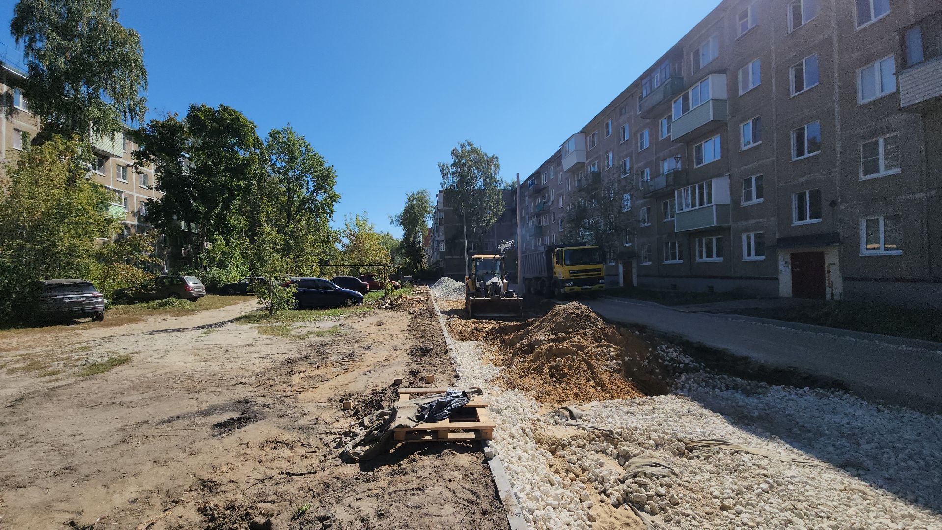 егорьевск, дворы, благоустройство, проезд, асфальт,