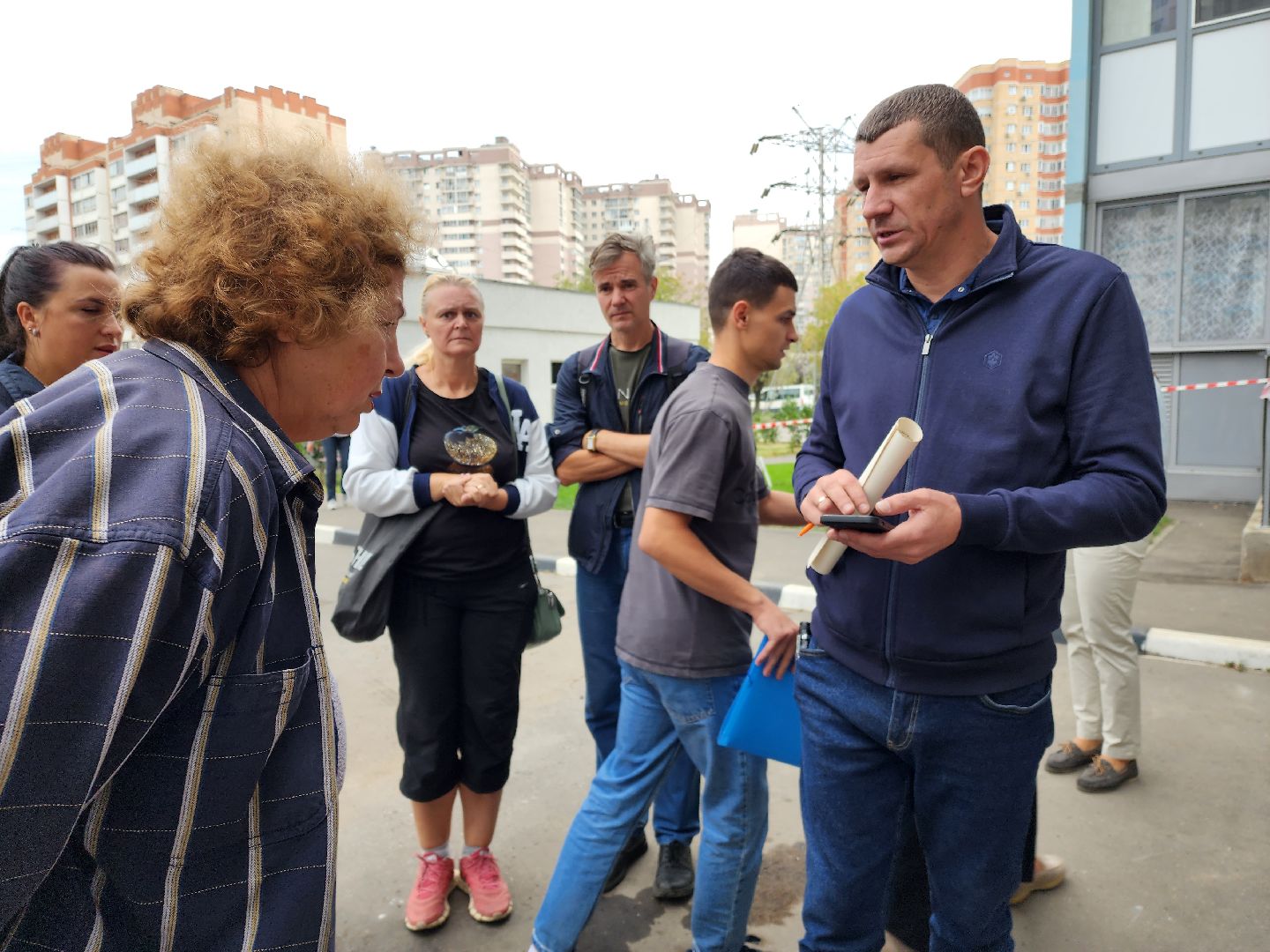 раменское, общество, встреча с жителями пострадавшего дома, спортивный проезд 6,